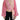 Dolce & Gabbana Silk V-Neckline Wrap Blouse in Pink