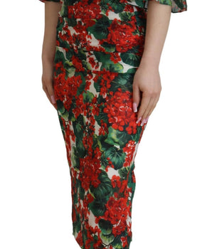 Dolce &amp; Gabbana Vestido tubo con estampado floral encantador