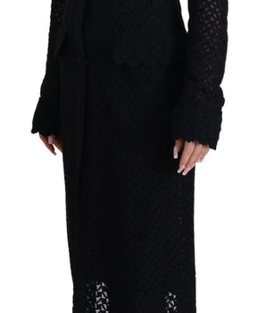 Dolce &amp; Gabbana Chaqueta larga clásica de punto con botones