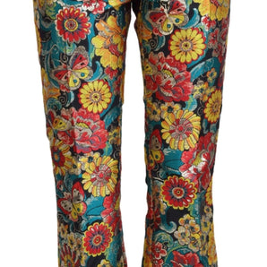 Dolce &amp; Gabbana Elegant Multicolor Woven Pants