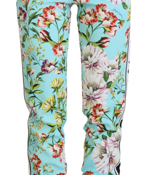 Dolce &amp; Gabbana Pantalones Elegantes De Viscosa Multicolor
