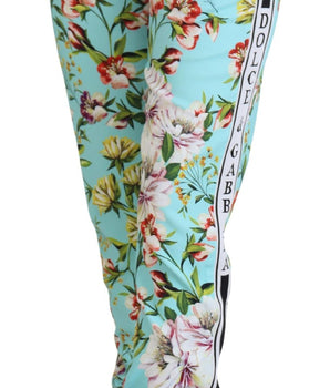 Dolce &amp; Gabbana Pantalones Elegantes De Viscosa Multicolor