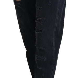 Dolce &amp; Gabbana Chic Black Denim Pants - Elevate Your Wardrobe