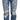 Dolce &amp; Gabbana Chic Tattered Denim Pants - Indigo Essence