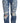 Dolce &amp; Gabbana Blue Washed Cotton Tattered Denim Jeans