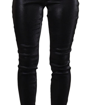 Dolce &amp; Gabbana Elegantes pantalones vaqueros negros - Corte entallado