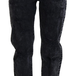 Dolce &amp; Gabbana Elegant Black Denim Pants