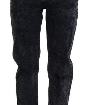 Dolce &amp; Gabbana Elegantes pantalones vaqueros negros