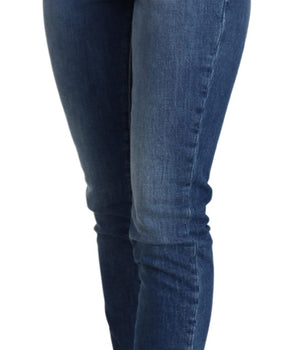 Dolce &amp; Gabbana Elegantes pantalones vaqueros azules - Corte entallado