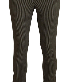 BENCIVENGA Multicolor Striped Pure Cotton Men Pants