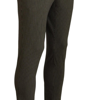 BENCIVENGA Multicolor Striped Pure Cotton Men Pants