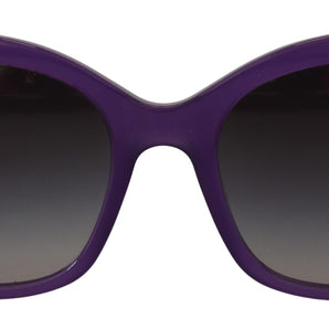 Dolce & Gabbana Elegant Purple Gradient Lens Sunglasses