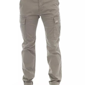 Baldinini Trend Beige Cotton Men Cargo Pant