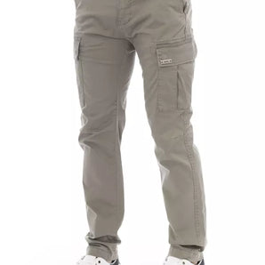 Baldinini Trend Beige Cotton Men Cargo Pant