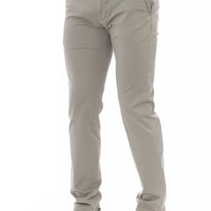 Baldinini Trend Beige Cotton Men Chino