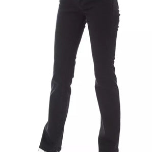 Baldinini Trend Black Cotton Women Jeans