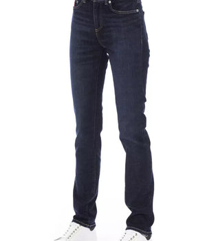 Baldinini Trend Blue Cotton Women Jeans
