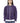 Baldinini Trend Purple Cotton Women's Sweater with Adjustable Hood