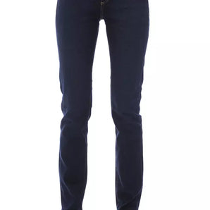 Baldinini Trend Blue Cotton Women Jeans