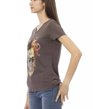 Trussardi Action Brown Cotton Women Top