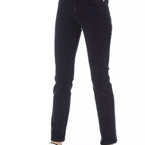 Baldinini Trend Black Cotton Women Jeans