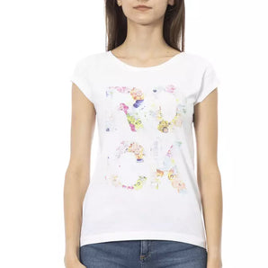 Trussardi Action White Cotton Women Top