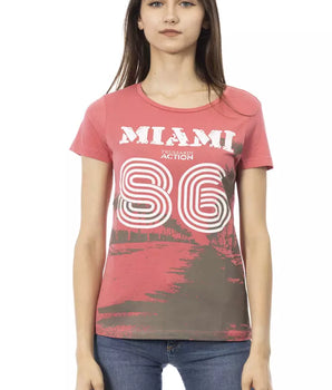 Trussardi Action Multicolor Cotton Women T-Shirt