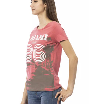 Trussardi Action Multicolor Cotton Women T-Shirt