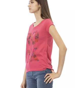Trussardi Action Multicolor Cotton Women T-Shirt