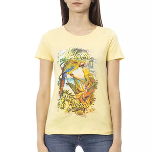 Trussardi Camiseta Casual Chic Action Sunshine Amarilla