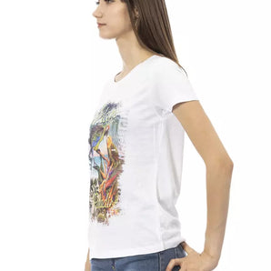 Trussardi Action White Cotton Women Top