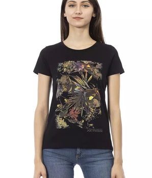 Trussardi Action Black Cotton Women's T-Shirt