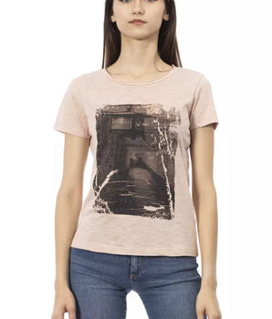 Trussardi Action Multicolor Cotton Women T-Shirt