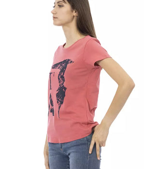 Trussardi Action Multicolor Cotton Women T-Shirt