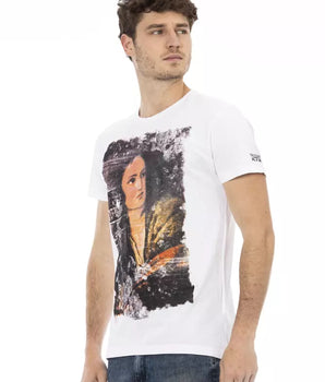Trussardi Action White Cotton Men's T-Shirt