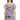 Trussardi Camiseta Action Chic violeta de manga corta y cuello redondo