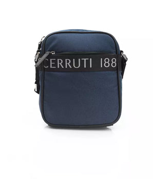 Cerruti 1881 Blue Nylon Women Crossbody Bag
