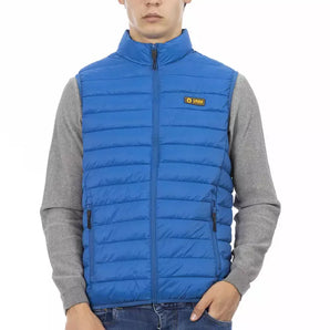 Ciesse Outdoor Blue Polyester Men Sleeveless Jacket