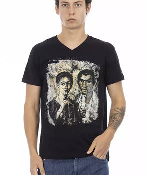 Trussardi Action Camiseta Hombre Algodón Negro