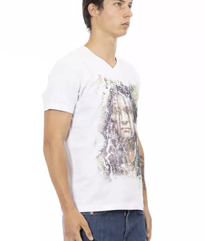 Camiseta Hombre Trussardi Action Algodón Blanco