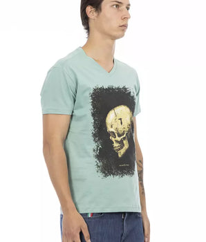 Trussardi Action Camiseta Hombre Algodón Verde