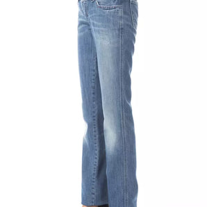 BYBLOS Blue Cotton Women Jeans