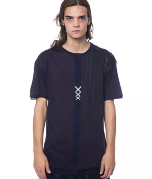 Nicolo Tonetto Blue Cotton Men T-Shirt Nicolo Tonetto 