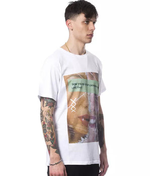 Nicolo Tonetto White Cotton Men T-Shirt Nicolo Tonetto 