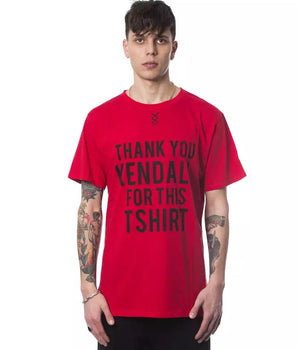 Nicolo Tonetto Red Cotton Men T-Shirt Nicolo Tonetto 