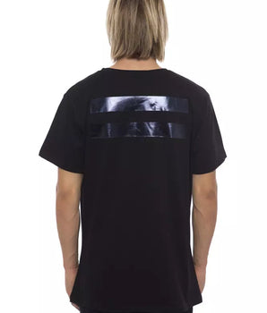 Nicolo Tonetto Black Cotton Men T-Shirt Nicolo Tonetto 