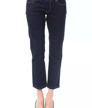 Ungaro Fever Blue Cotton Women Jeans
