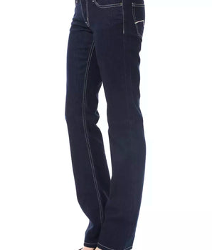 Ungaro Fever Blue Cotton Women's Jeans