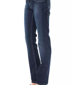 Ungaro Fever Blue Cotton Women Jeans