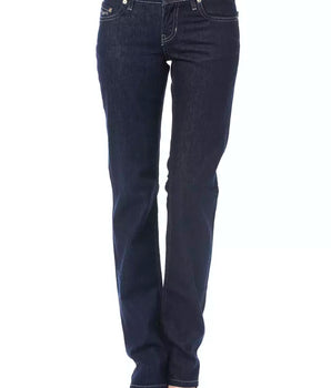 Ungaro Fever Blue Cotton Women's Jeans
